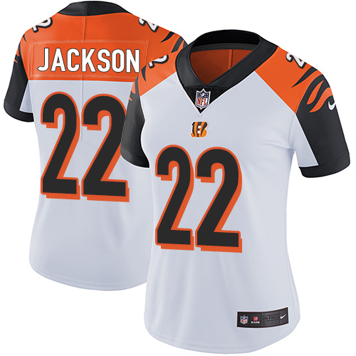 Nike Bengals #22 William Jackson White Women's Stitched NFL Vapor Untouchable Limited Jersey